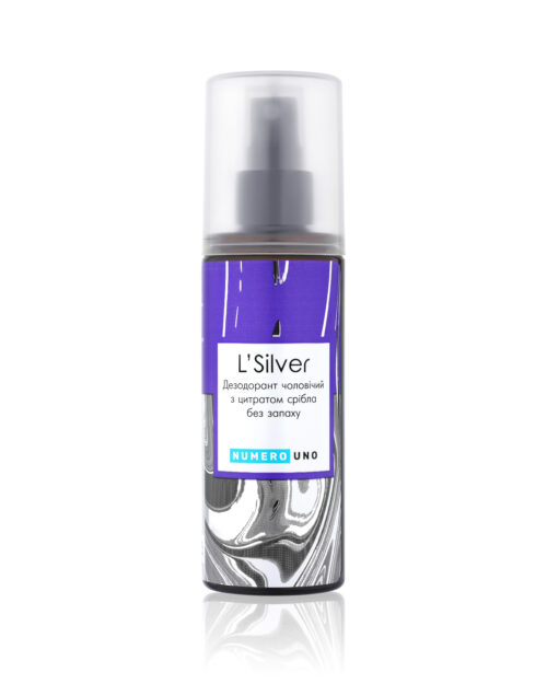 Дезодорант без запаху для чоловіків L`Silver